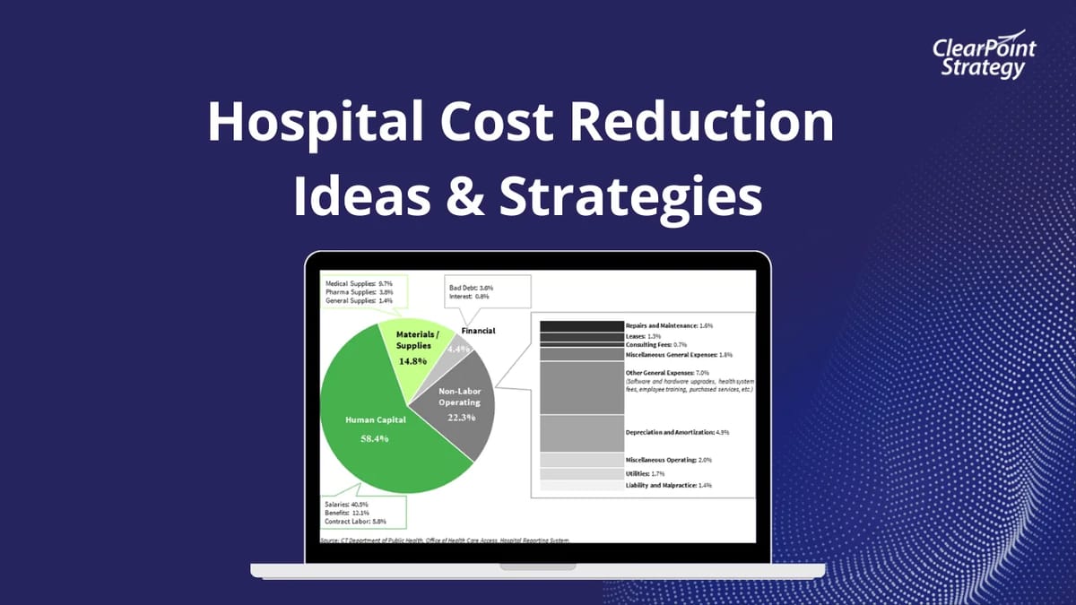 Cost Saving Ideas for Hospitals: 4 Ways to Reduce Healthcare Costs