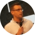 Brandon Walsh of Interly speaking into a microphone