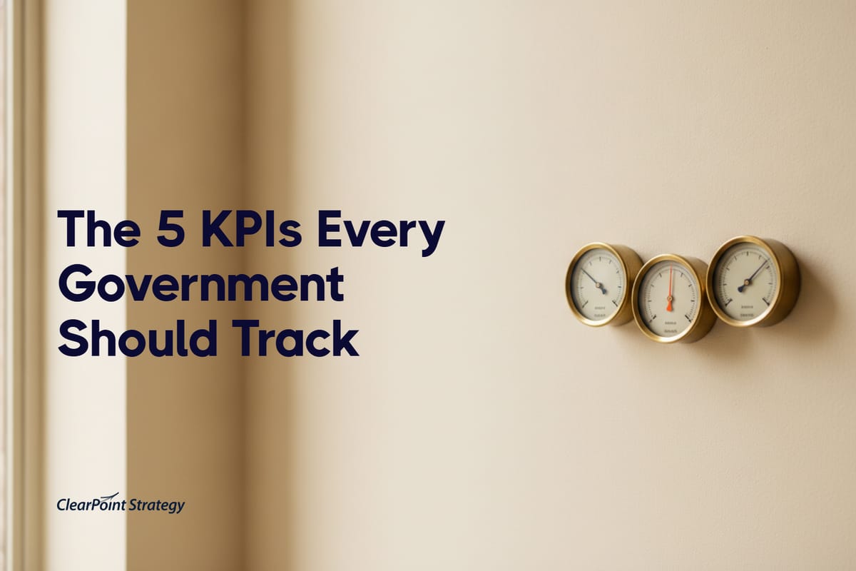 Local Government KPIs: The 5 Categories, All 143 Measures & How Many Cities Really Track