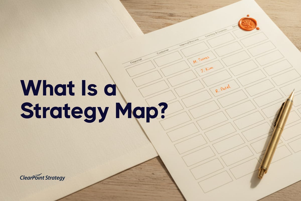 What Is A Strategy Map?