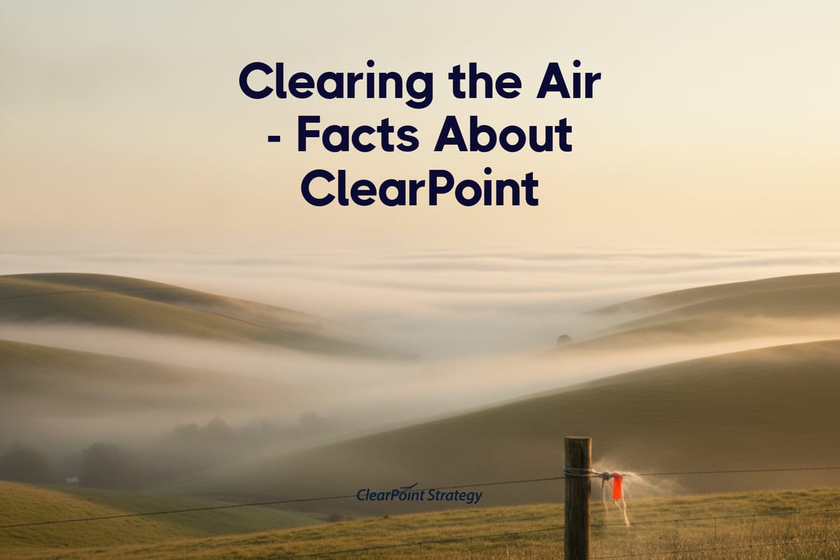 Clearing the Air: Facts About ClearPoint