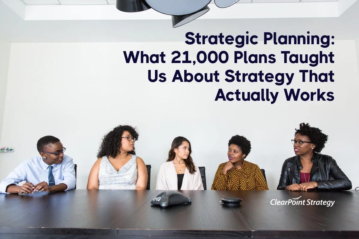 What Is Strategic Planning? Definition, Process and ClearPoint Data