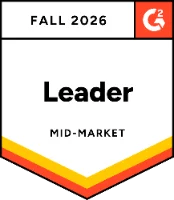 G2 Fall 2026 Leader, Mid-Market