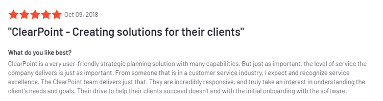 ClearPoint - Creating Solutions for their clients
