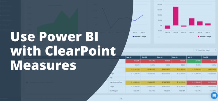 Chapter 4: Use Power BI with ClearPoint Measures