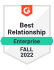 Best Relationship Enterprise Fall 2022
