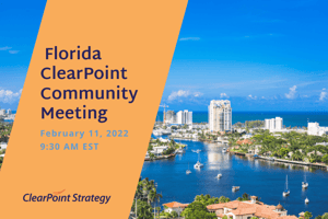 Florida ClearPoint Community Meeting