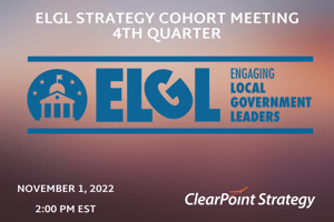 ELGL Strategy Cohort Meeting – 4th Quarter