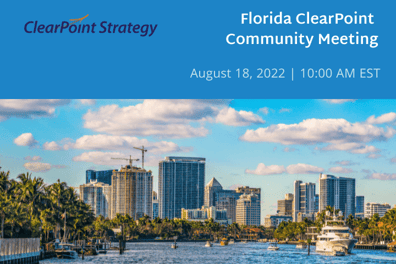 Florida ClearPoint Community Meeting