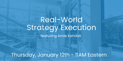 Real-World Strategy Execution
