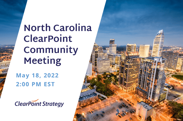 North Carolina ClearPoint Community: 2nd Quarter Meeting