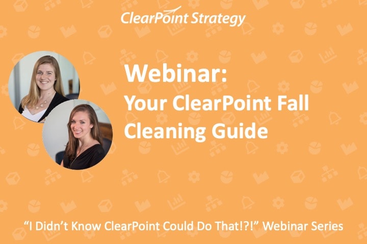 Your ClearPoint Fall Cleaning Guide