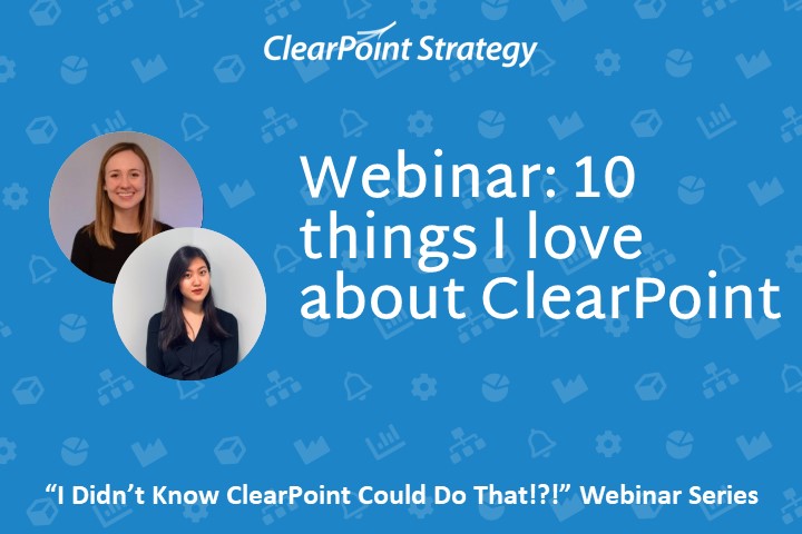 10 things I Love About ClearPoint
